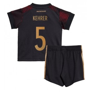 Maillot de foot Allemagne Thilo Kehrer #5 Extérieur enfant Monde 2022 Manches Courte (+ pantalon court)